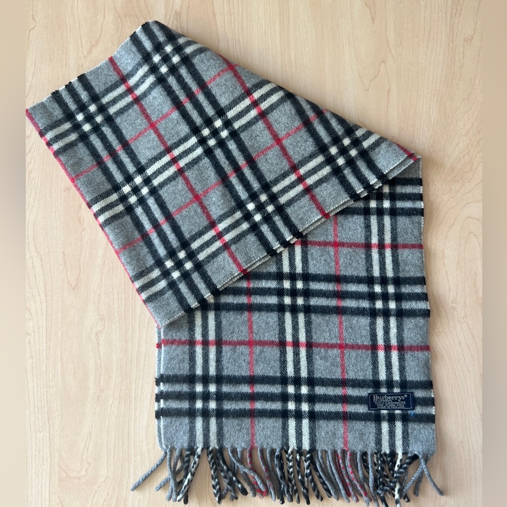 Authentic Burberry Scarf 100% Cashmere